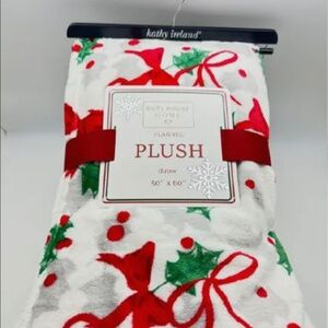 Festive Foliage Christmas Blanket
